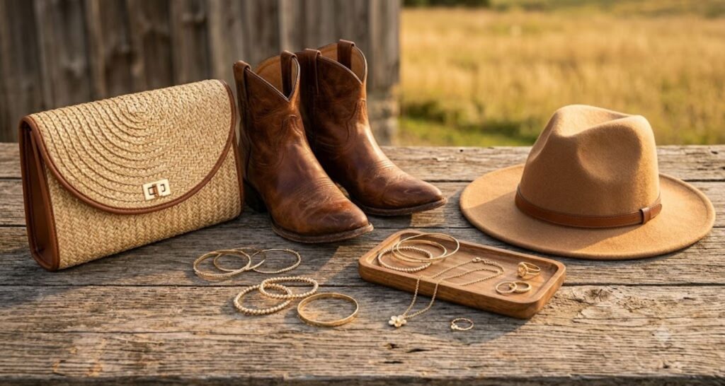 Accessories That Complete a Country Wedding Look