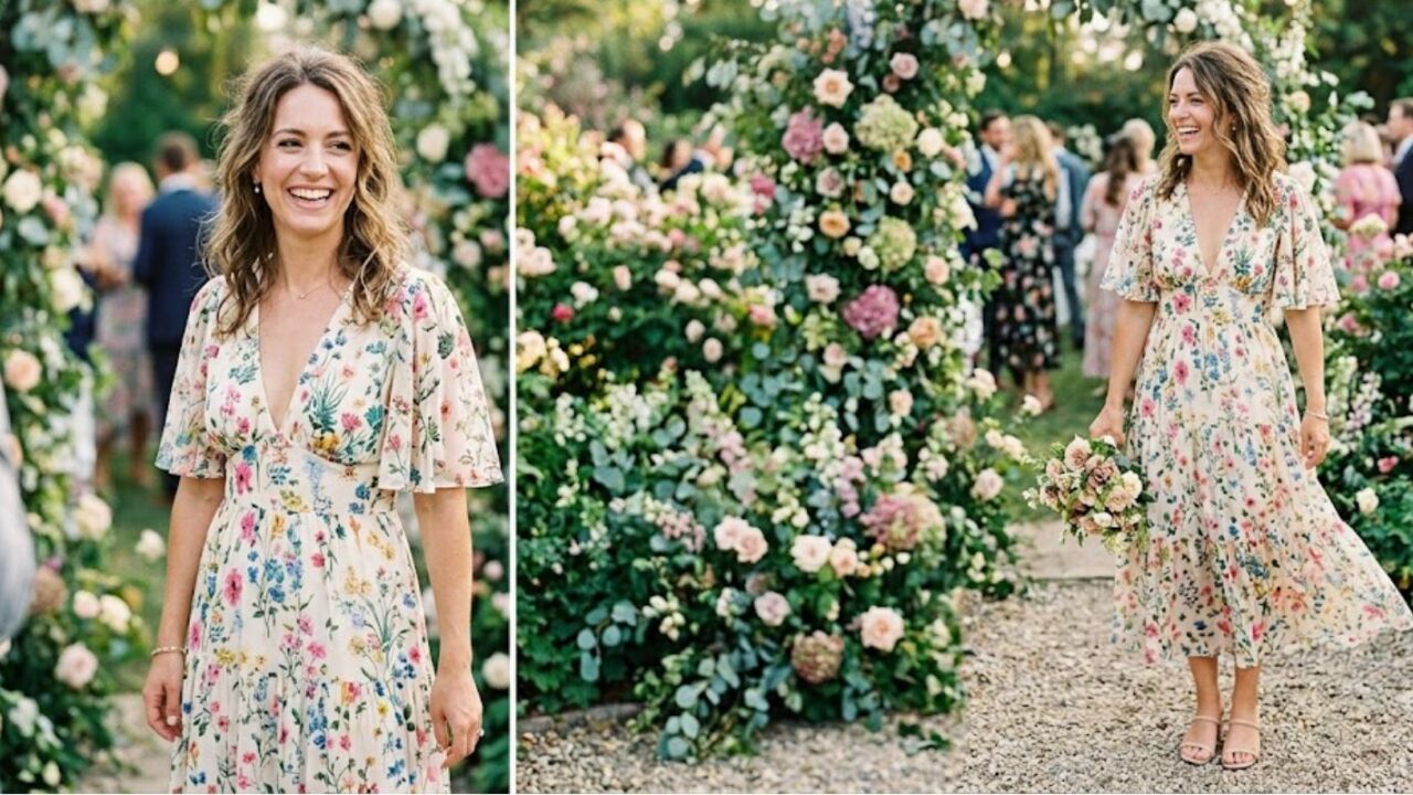 Casual Wedding Guest Dress for Outdoor Ceremony