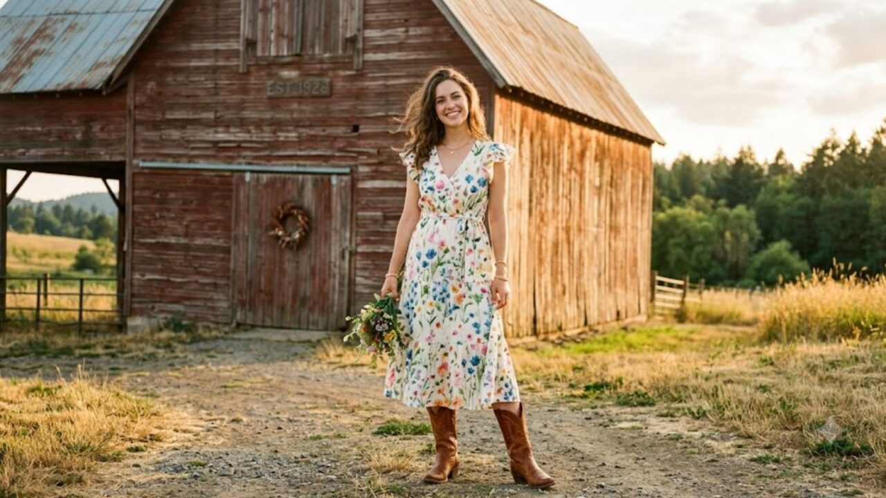 Country Wedding Guest Outfit Ideas for Women