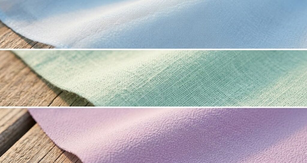 best fabrics for beach wedding guest dress – chiffon linen georgette