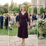Simple Wedding Guest Dress for Over 50