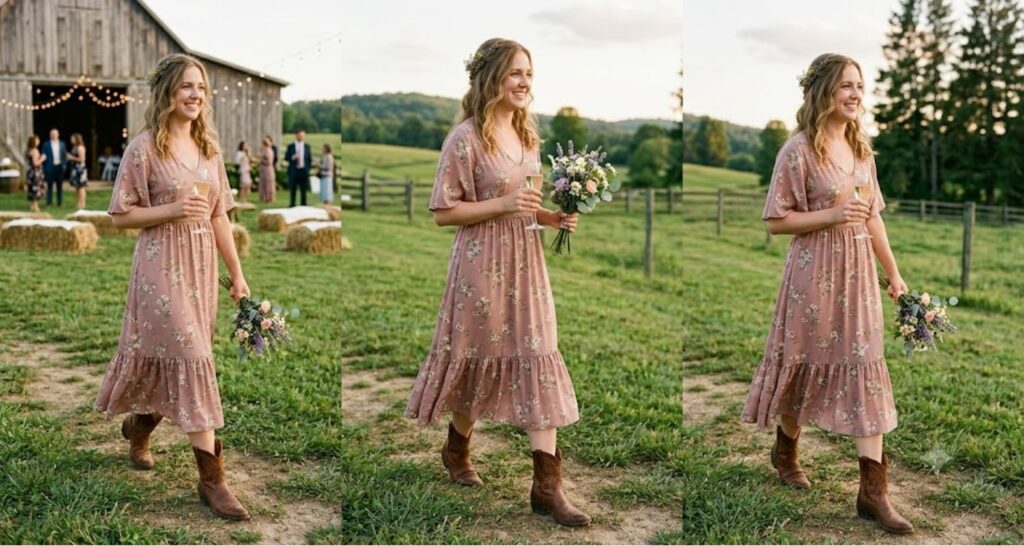 Country Wedding Guest Outfit Ideas for Women: Best Dress Styles