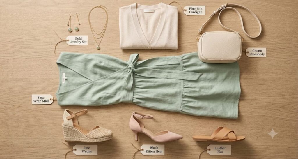 How to style a pastel dress