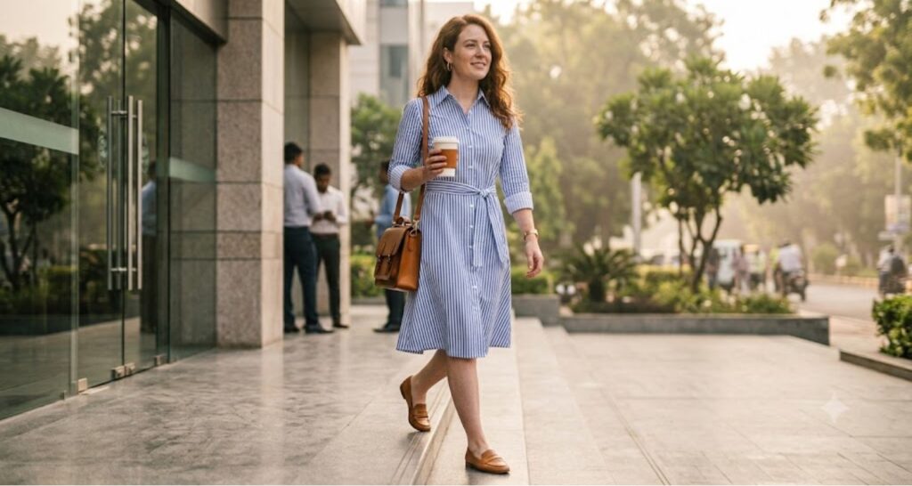 shirt dress - best dress for summers in USA