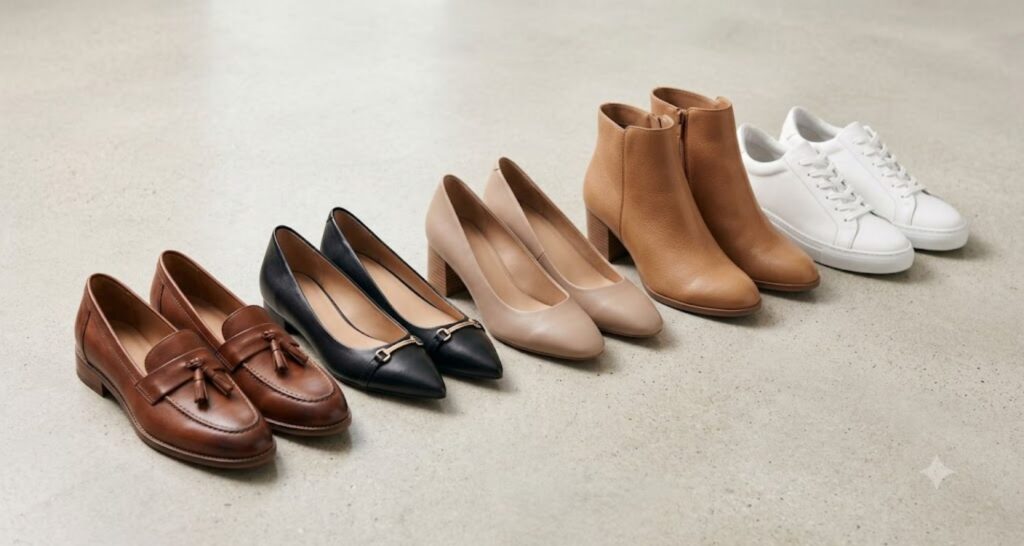 business casual shoes for women loafers flats