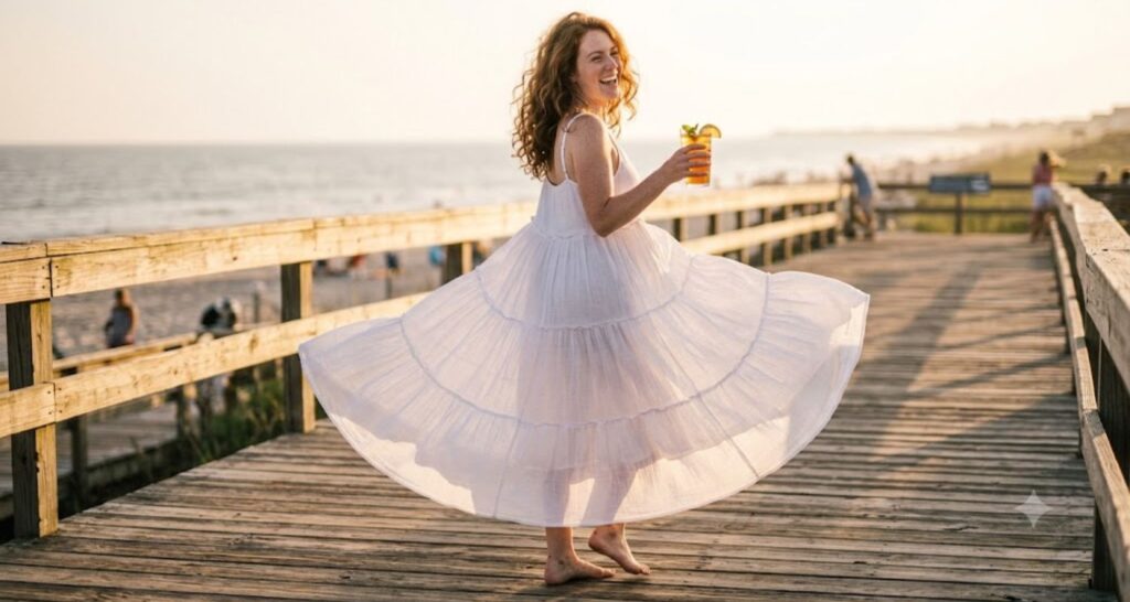 Tiered Maxi and Midi Dresses - best dress for summers