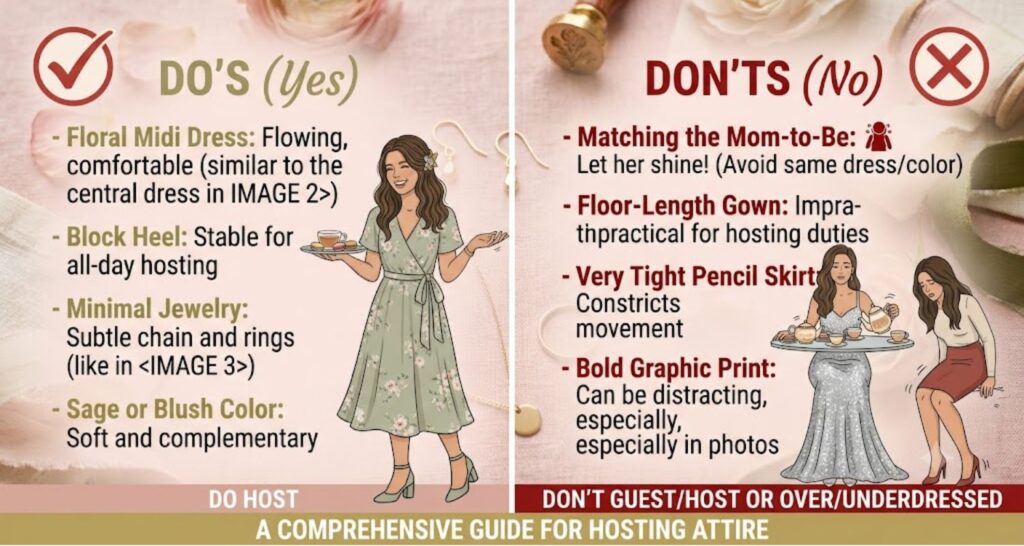 What to Avoid as the Baby Shower Host